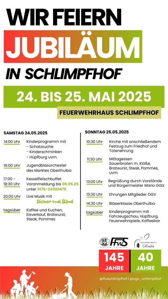 145 Jahre | FF-Schlimpfhof