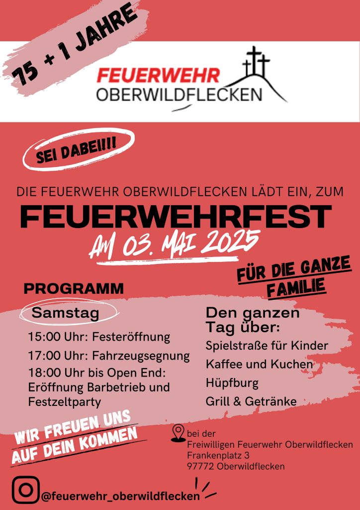 75+1 Jahre | FF-Oberwildflecken