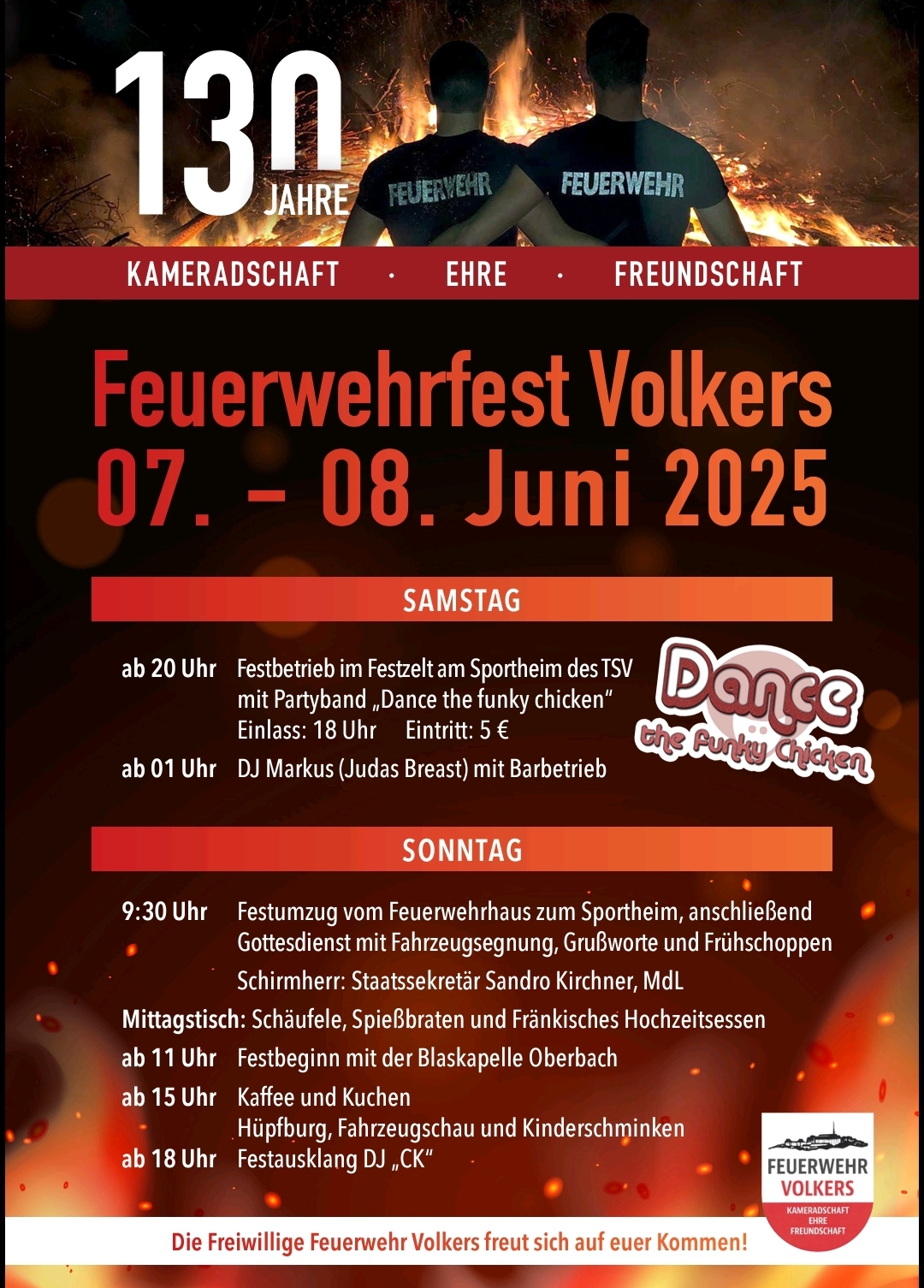 130 Jahre | FF-Volkers