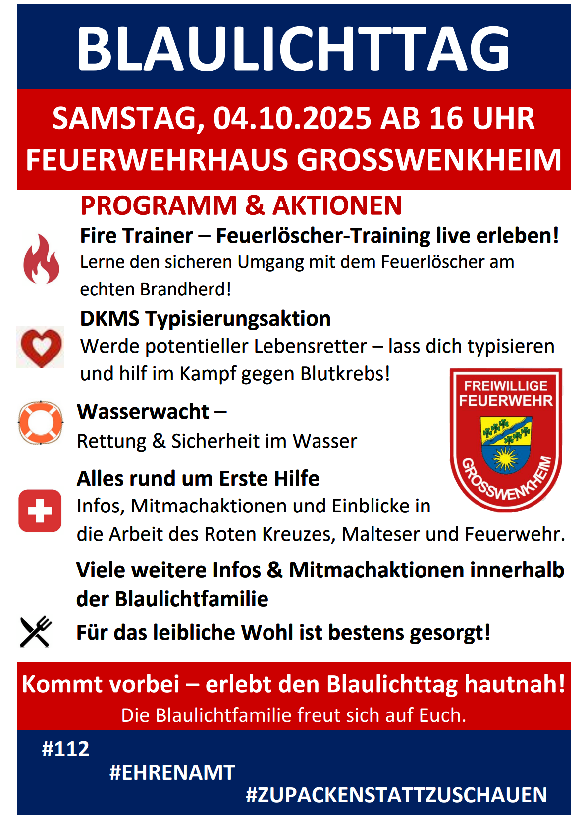 Blaulichttag 2025 | FF-Großwenkheim